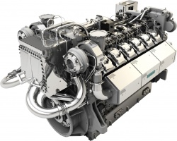 Газовый двигатель Siemens серии E мощностью 2 МВт для чистой электроэнергии